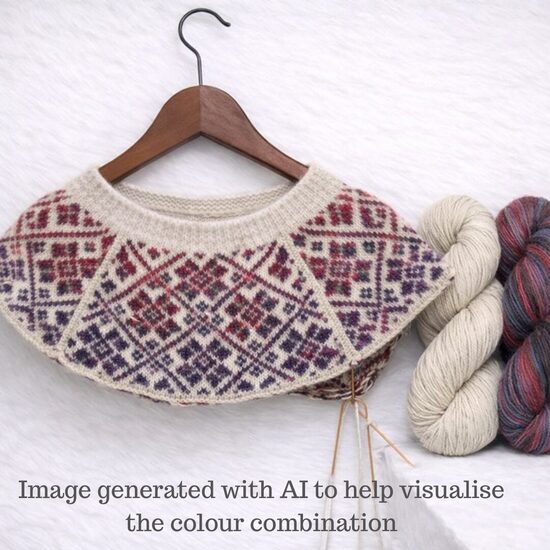 Dundaga Wool / J-8  Velvet Night